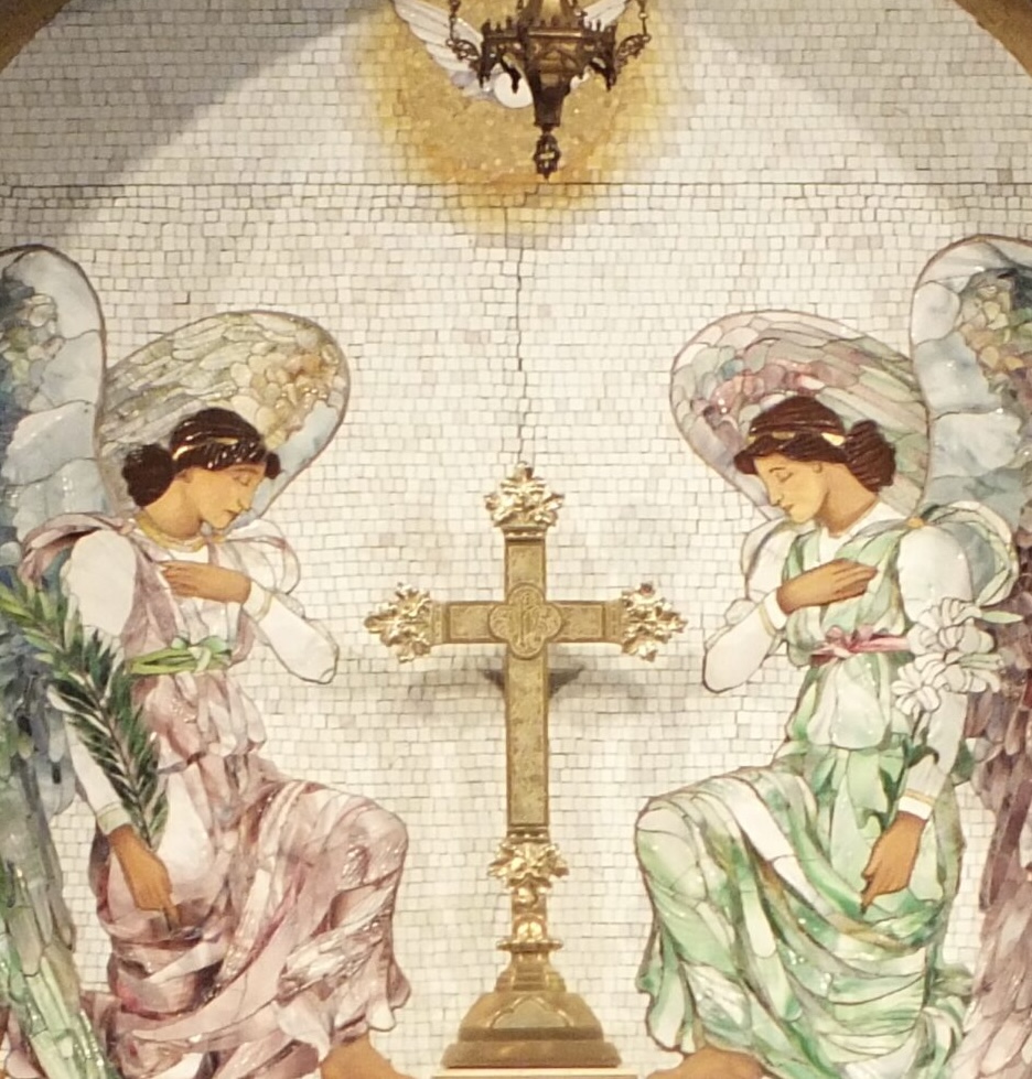 angel altar square crop – Emmanuel Episcopal Church, Pittsburgh